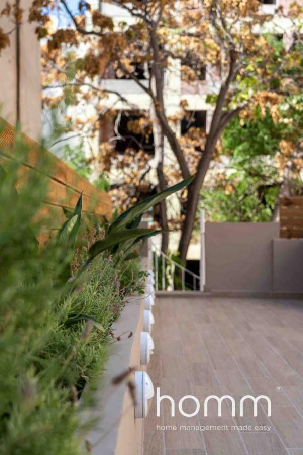 Nemeseos 1St Floor Homm Apartment With Roof Garden And Wading Pool Atina Dış mekan fotoğraf