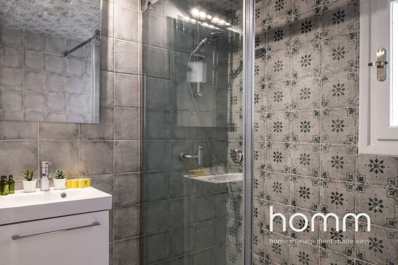 Nemeseos 1St Floor Homm Apartment With Roof Garden And Wading Pool Atina Dış mekan fotoğraf