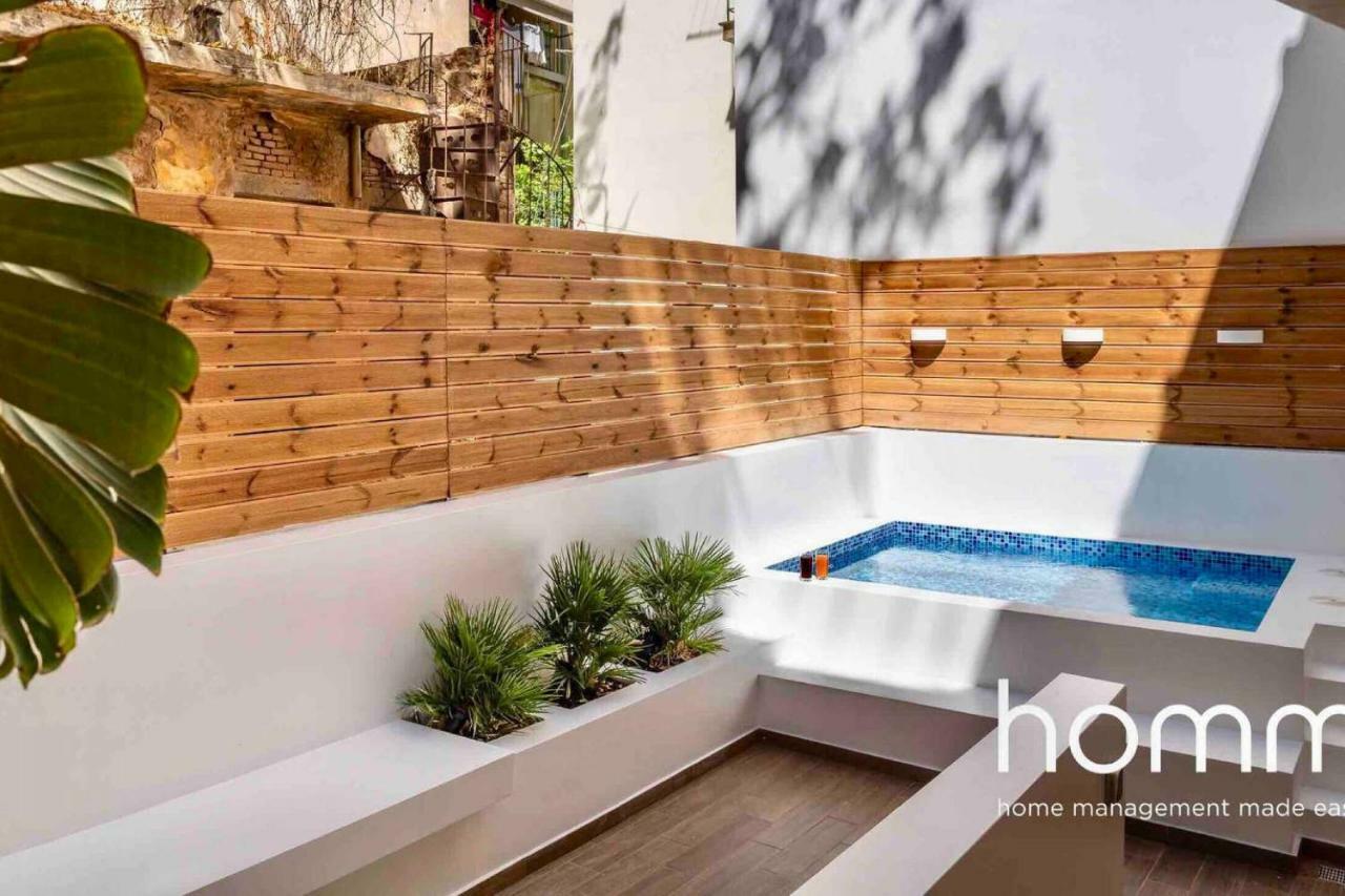 Nemeseos 1St Floor Homm Apartment With Roof Garden And Wading Pool Atina Dış mekan fotoğraf
